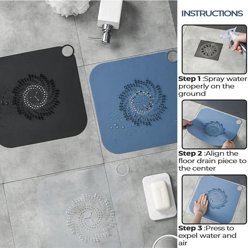 StoneStream⢠- Shower Drain Hair Catcher