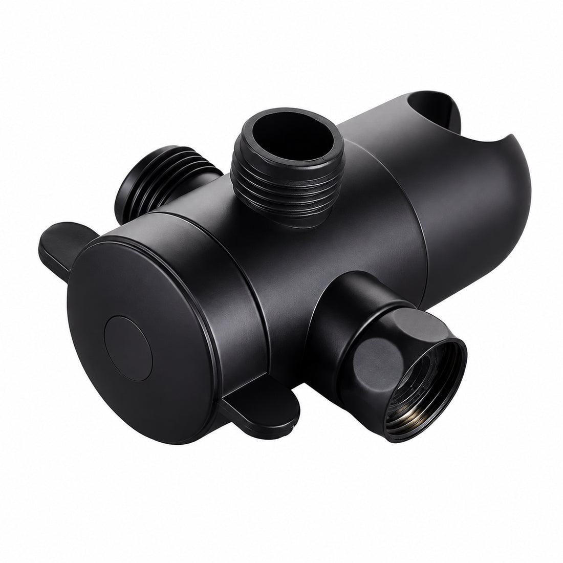3-Way Shower Diverter - Black