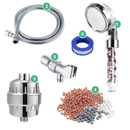 Electric Shower Compatible Filtered Ionic Ecopower Shower head