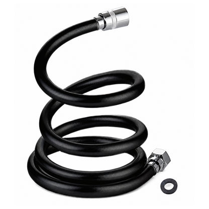 Flexible de douche noir premium (1,5m) - StoneStream