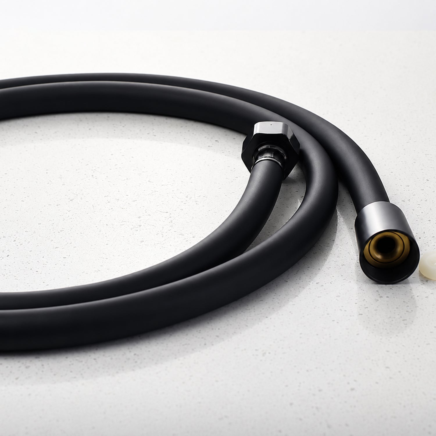 Flexible de douche noir premium (1,5m) - StoneStream