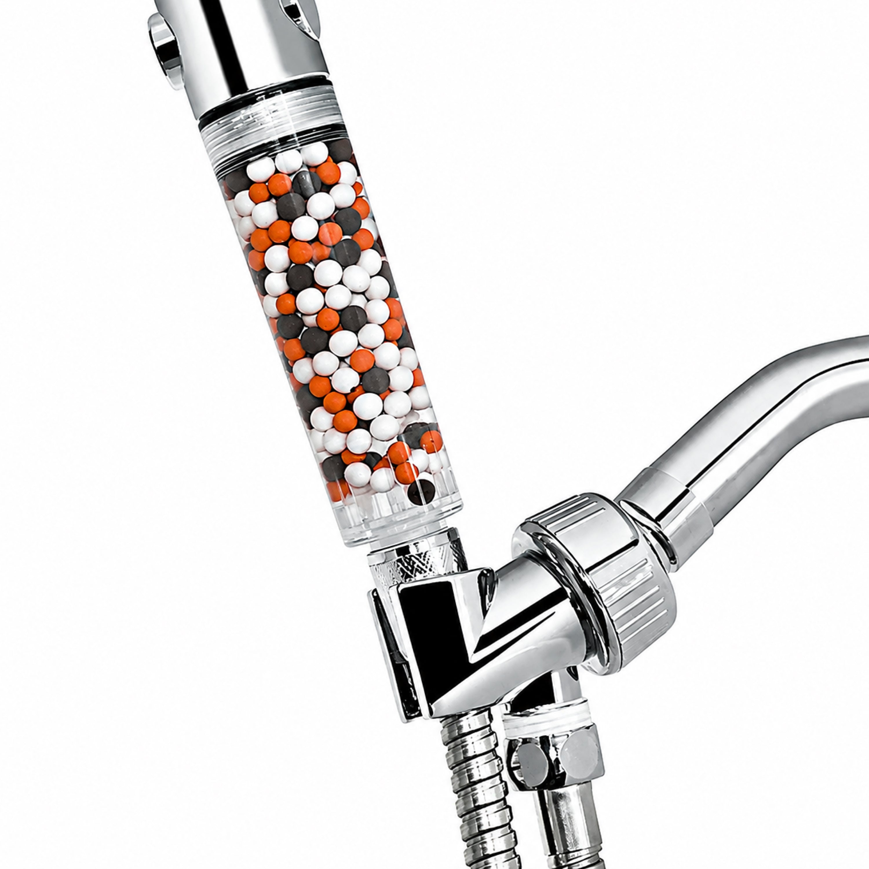 Adaptateur de douche pour douchette - Chrome